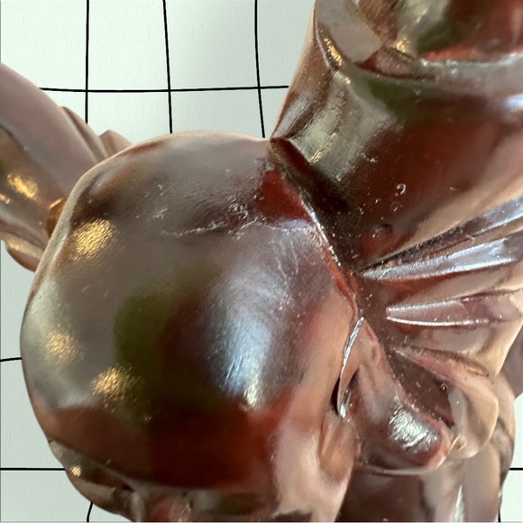 Hand-carved Teak Happy Buddha - Picture 5 of 7